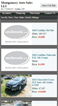 Mobile Screenshot of montgomeryautosales.net